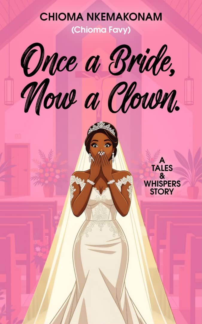 Once a Bride, Now a Clown novel cover by Chioma Favy
